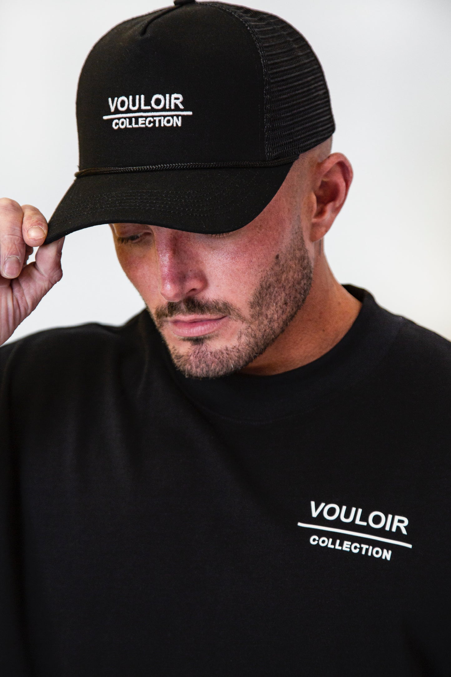 Mesh Trucker Cap - Black