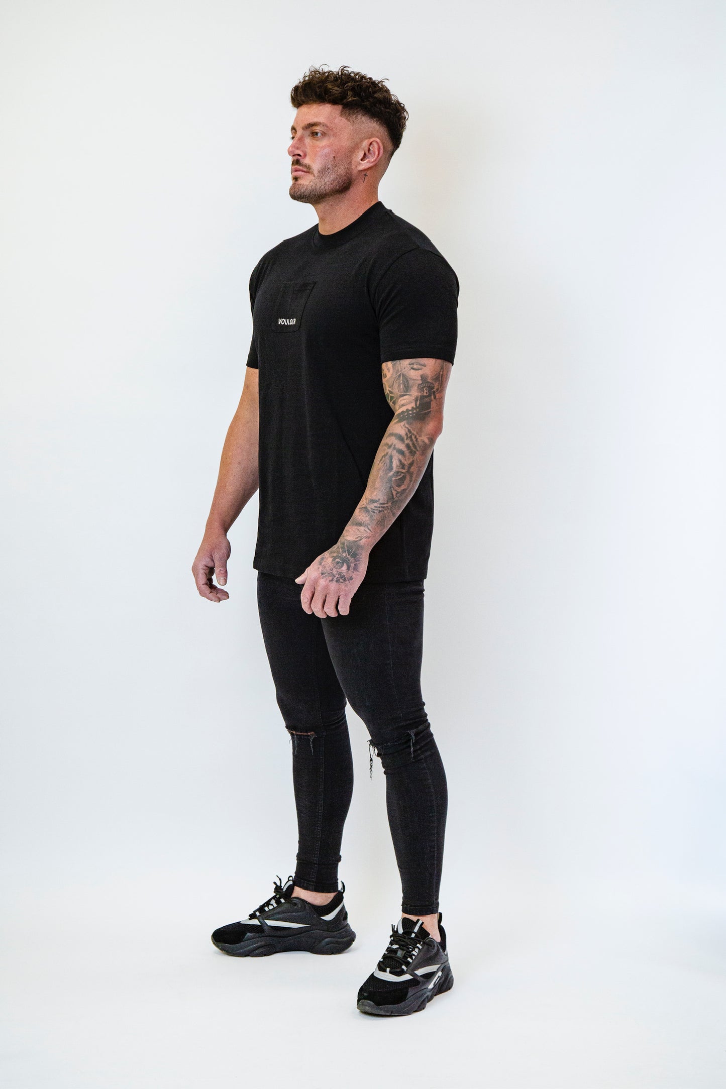 Vouloir Pocket T-Shirt - Black