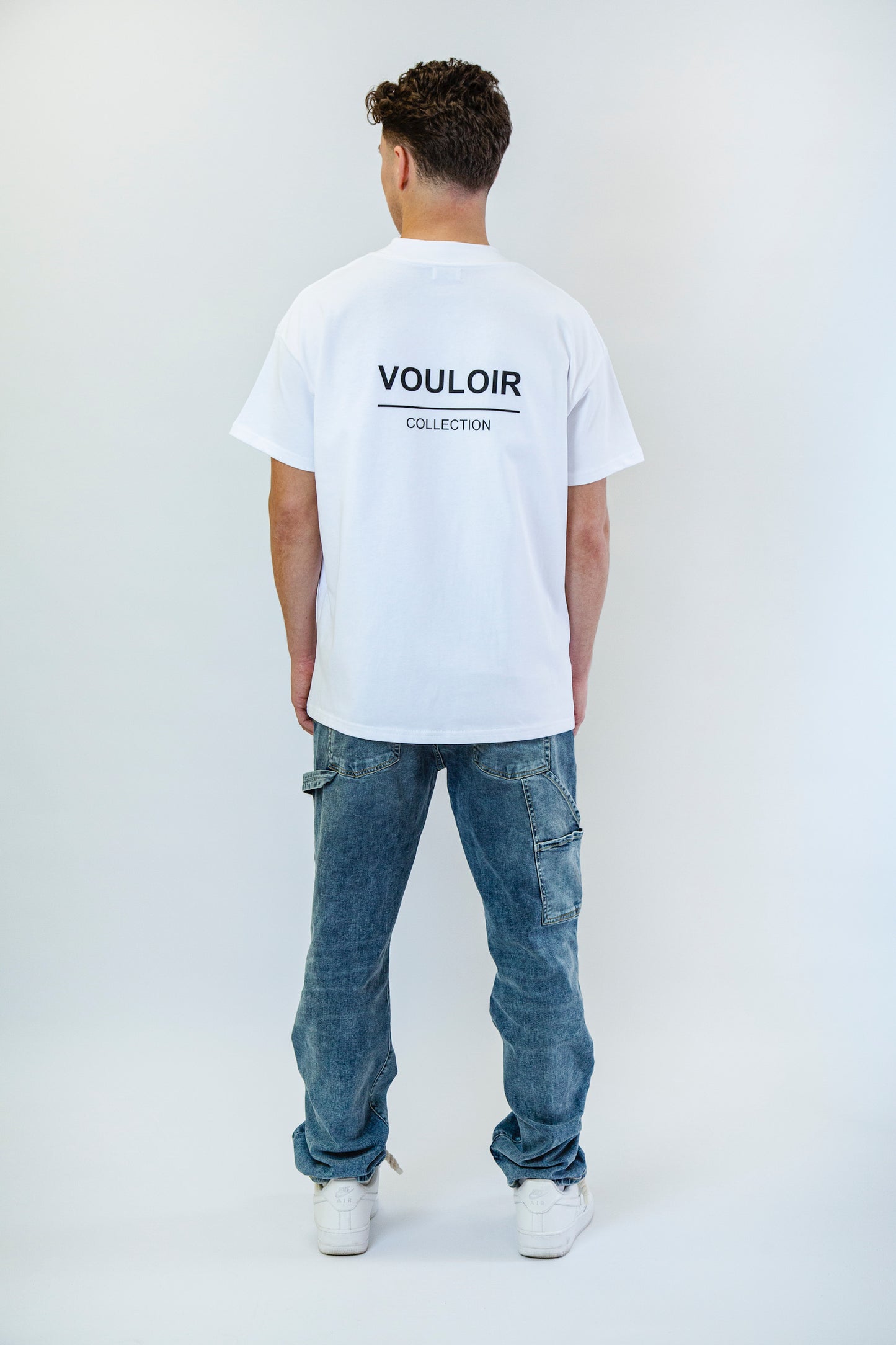 Oversized Logo Print T-Shirt - White