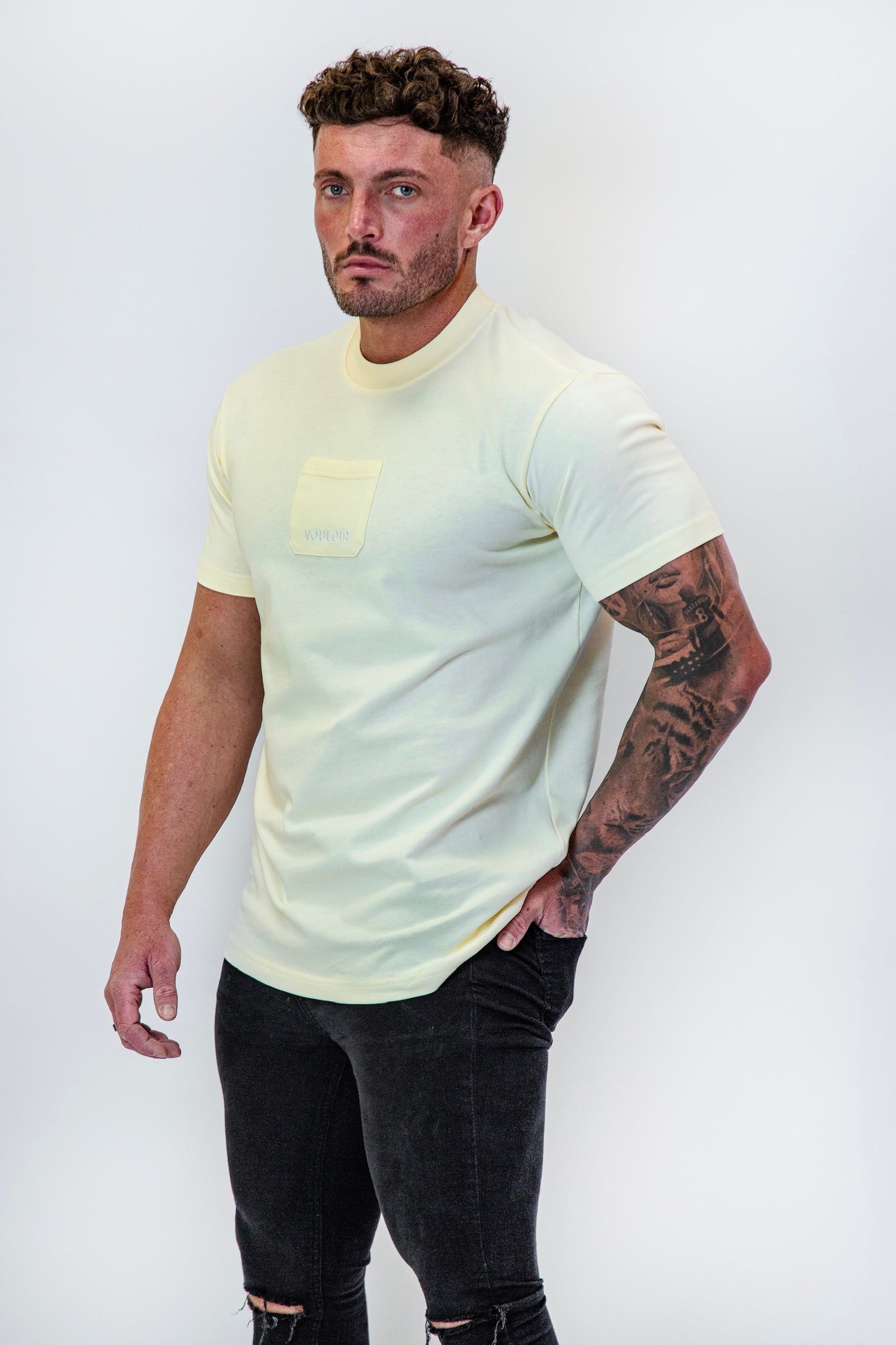 Vouloir Pocket T-Shirt - Cream